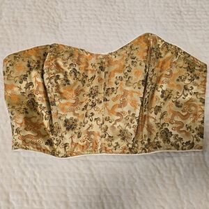 Victoria's Secret Asian Gold Bustier